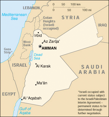 jordan country area